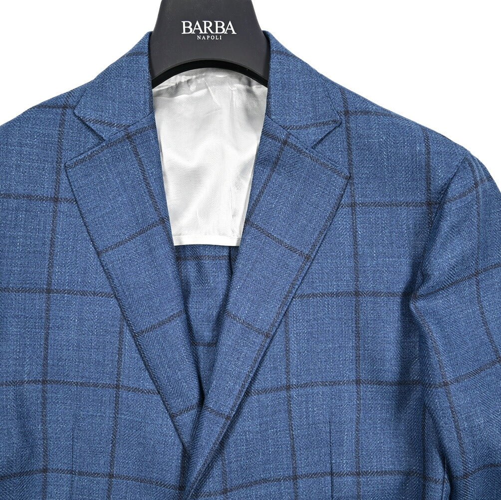 SALE｜BARBA バルバ / EASY J MONO シルクリネン混ウール 2Bシングル
