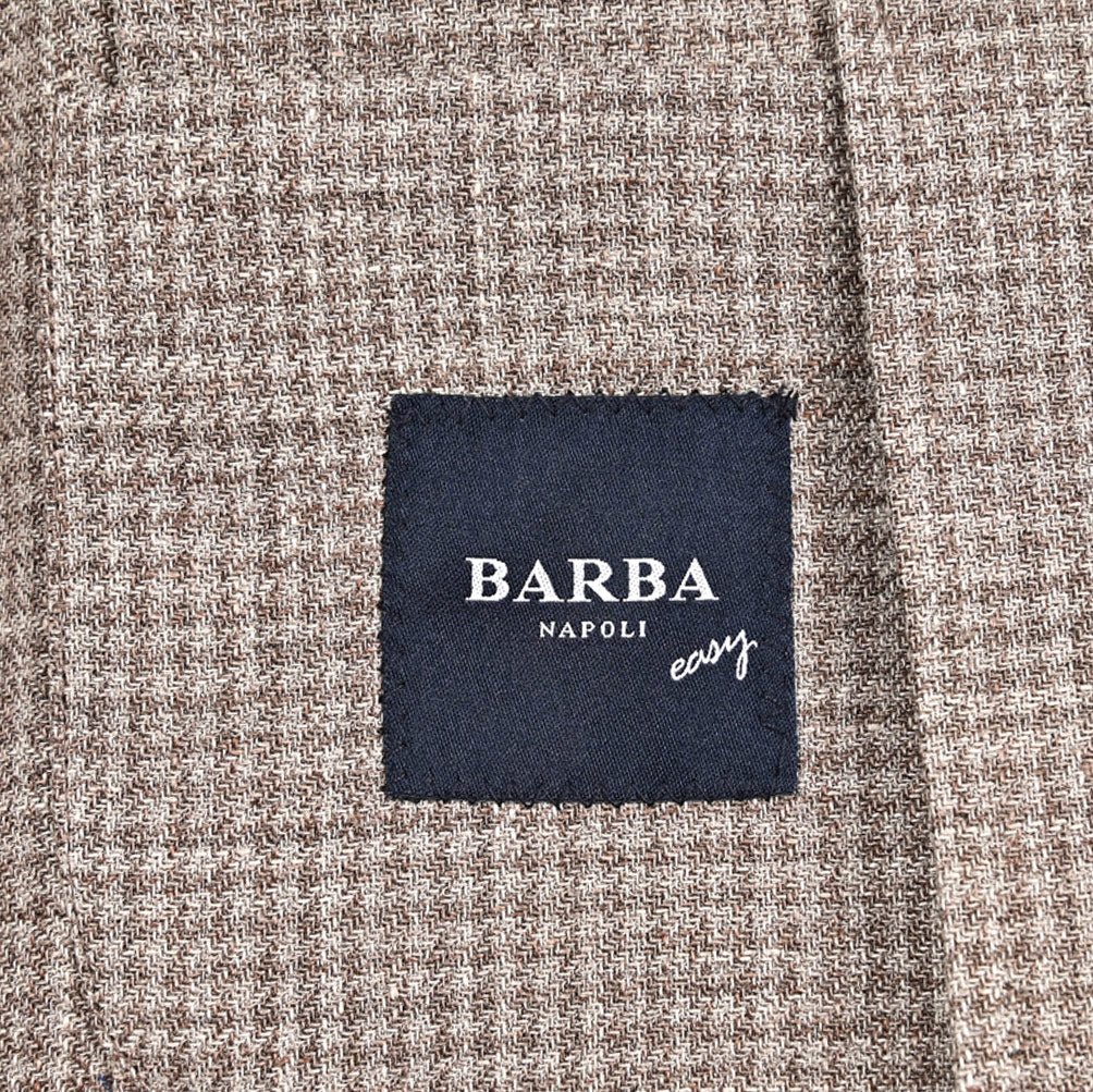 BARBA ウール混リネン 2Bシングルテーラードジャケット / EASY J MONO｜434191｜GUARDAROBA MILANO OFFICIAL STORE