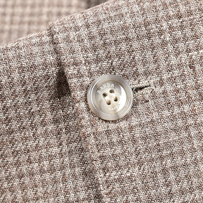 BARBA ウール混リネン 2Bシングルテーラードジャケット / EASY J MONO｜434191｜GUARDAROBA MILANO OFFICIAL STORE