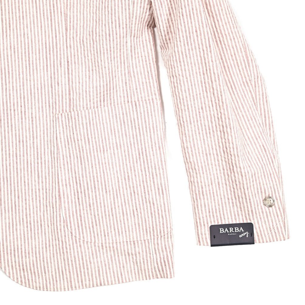 BARBA ストレッチリネン 2Bシングルテーラードジャケット / EASY J MONO｜434214-50｜GUARDAROBA MILANO OFFICIAL STORE