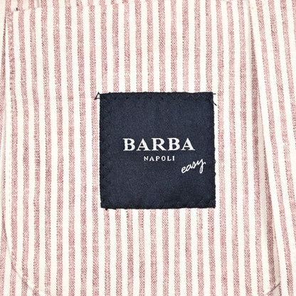 BARBA ストレッチリネン 2Bシングルテーラードジャケット / EASY J MONO｜434214-50｜GUARDAROBA MILANO OFFICIAL STORE