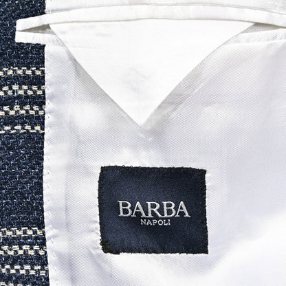 BARBA シルク混リネン 2Bシングルテーラードジャケット / JACKET JIM2｜434141-48｜GUARDAROBA MILANO OFFICIAL STORE