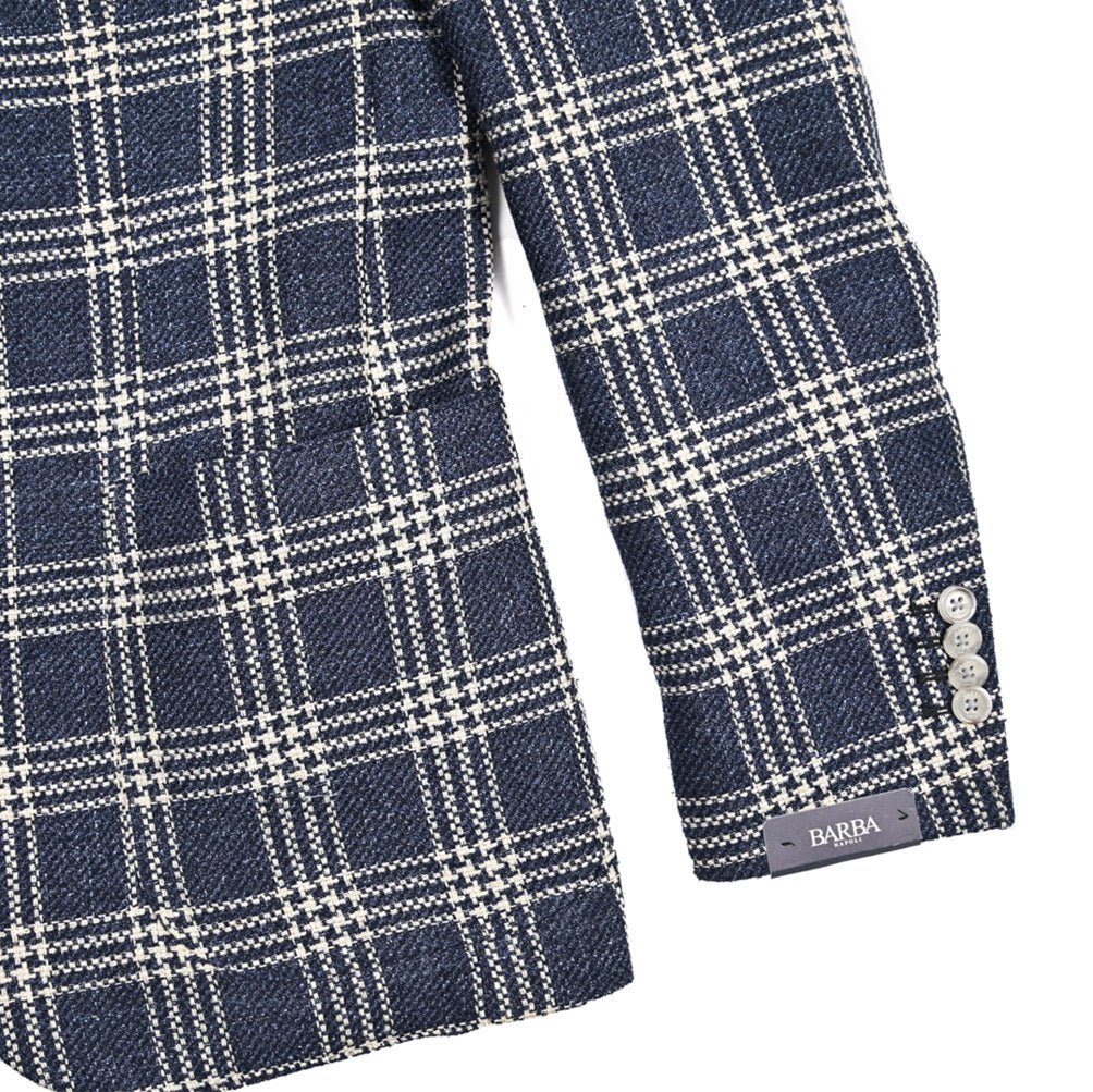 BARBA シルク混リネン 2Bシングルテーラードジャケット / JACKET JIM2｜434141-48｜GUARDAROBA MILANO OFFICIAL STORE