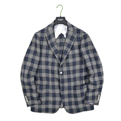 BARBA シルク混リネン 2Bシングルテーラードジャケット / JACKET JIM2｜434141-48｜GUARDAROBA MILANO OFFICIAL STORE