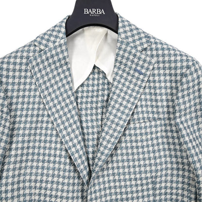 BARBA リネン混ヴァージンウール 2Bシングルテーラードジャケット / JACKET JIM2｜434200-48｜GUARDAROBA MILANO OFFICIAL STORE