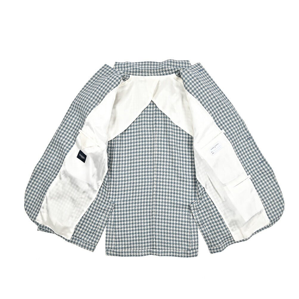 BARBA リネン混ヴァージンウール 2Bシングルテーラードジャケット / JACKET JIM2｜434200-48｜GUARDAROBA MILANO OFFICIAL STORE