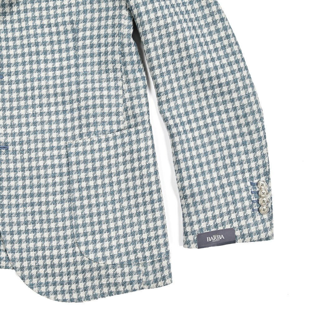 BARBA リネン混ヴァージンウール 2Bシングルテーラードジャケット / JACKET JIM2｜434200-48｜GUARDAROBA MILANO OFFICIAL STORE