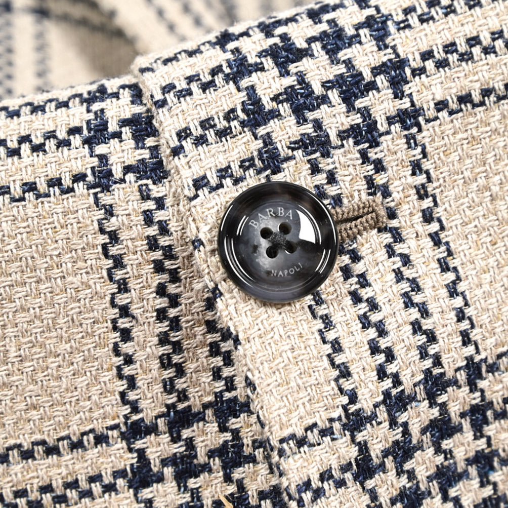 BARBA シルク混リネン 2Bシングルテーラードジャケット / JACKET JIM2｜434235｜GUARDAROBA MILANO OFFICIAL STORE