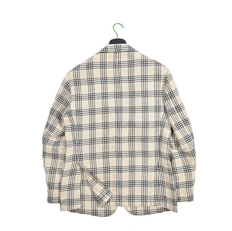 BARBA シルク混リネン 2Bシングルテーラードジャケット / JACKET JIM2｜434235｜GUARDAROBA MILANO OFFICIAL STORE