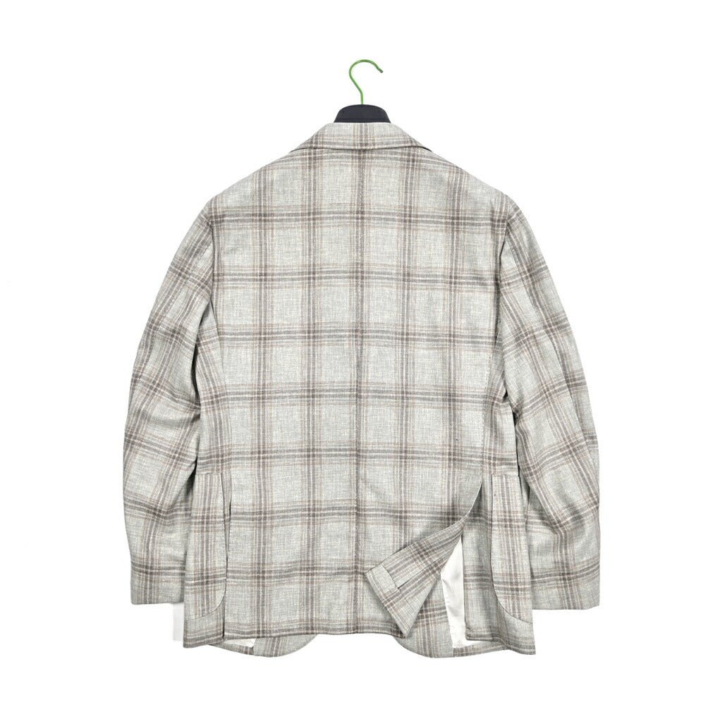 BARBA カシミヤ 混ヴァージンウール 2Bシングルテーラードジャケット / JACKET PL｜434162-48｜GUARDAROBA MILANO OFFICIAL STORE