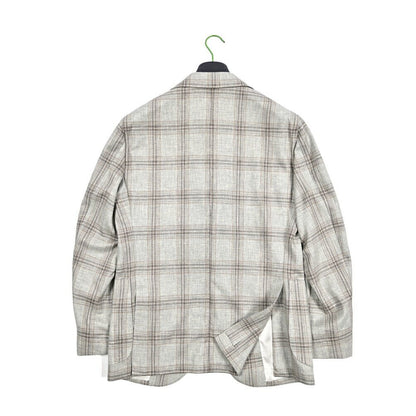 BARBA カシミヤ 混ヴァージンウール 2Bシングルテーラードジャケット / JACKET PL｜434162-48｜GUARDAROBA MILANO OFFICIAL STORE