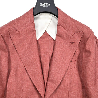 BARBA リネン混ヴァージンウール 2Bシングルテーラードジャケット / JACKET PL｜434216-50｜GUARDAROBA MILANO OFFICIAL STORE