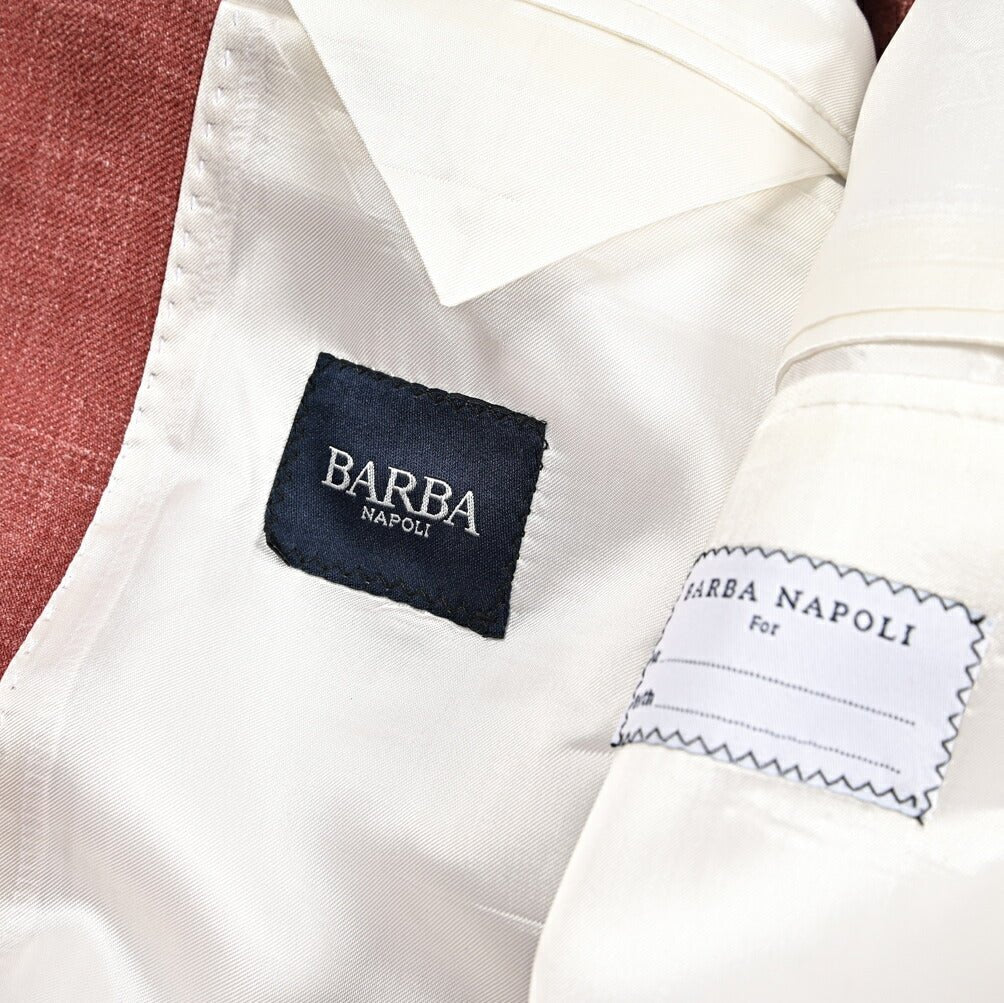 SALE｜BARBA バルバ / JACKET PL リネン混ヴァージンウール 2Bシングル