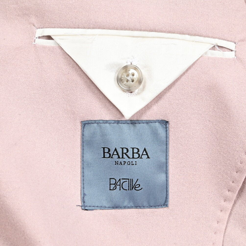 BARBA カシミヤ混 2Bシングルテーラードジャケット / JCK ACTIVE｜434224-48｜GUARDAROBA MILANO OFFICIAL STORE