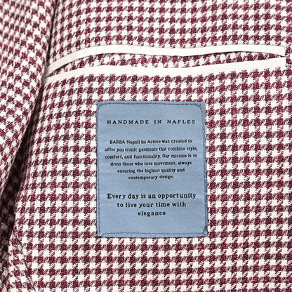 BARBA リネン混ヴァージンウール 2Bシングルテーラードジャケット / JCK ACTIVE｜434226-48｜GUARDAROBA MILANO OFFICIAL STORE