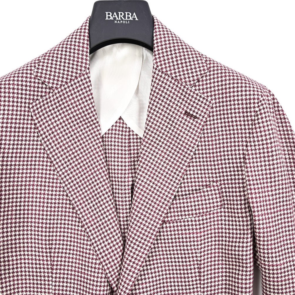 BARBA リネン混ヴァージンウール 2Bシングルテーラードジャケット / JCK ACTIVE｜434226-48｜GUARDAROBA MILANO OFFICIAL STORE