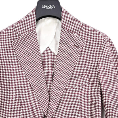 BARBA リネン混ヴァージンウール 2Bシングルテーラードジャケット / JCK ACTIVE｜434226-48｜GUARDAROBA MILANO OFFICIAL STORE