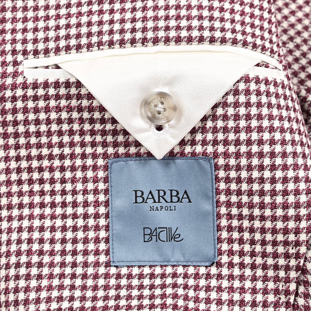 BARBA リネン混ヴァージンウール 2Bシングルテーラードジャケット / JCK ACTIVE｜434226-48｜GUARDAROBA MILANO OFFICIAL STORE