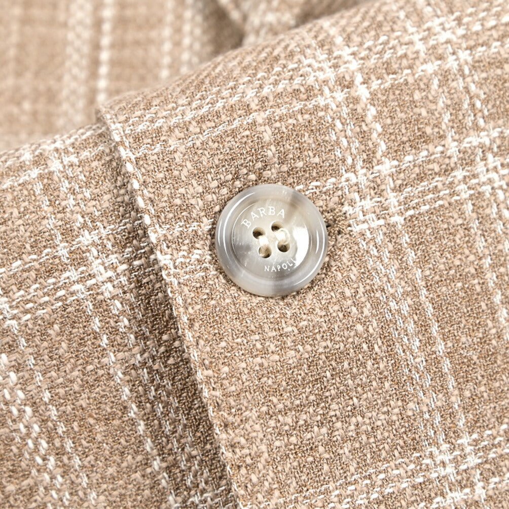 SALE｜BARBA バルバ / EASY J MONO コットンシルク混ウール 2Bシングル