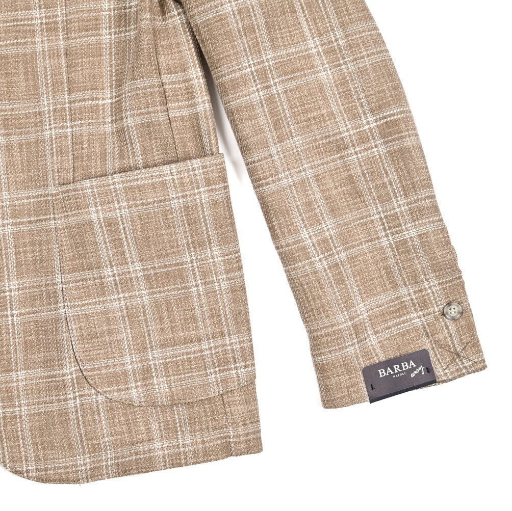 BARBA コットンシルク混ウール 2Bシングルテーラードジャケット Loro Piana ロロピアーナ製生地 (SUMMERTIME) / EASY J MONO｜434187-48｜GUARDAROBA MILANO OFFICIAL STORE