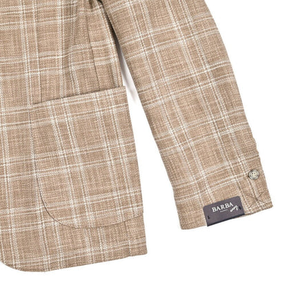 BARBA コットンシルク混ウール 2Bシングルテーラードジャケット Loro Piana ロロピアーナ製生地 (SUMMERTIME) / EASY J MONO｜434187-48｜GUARDAROBA MILANO OFFICIAL STORE