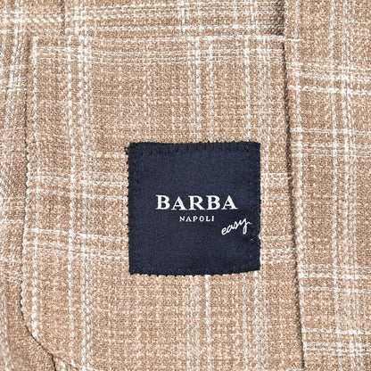 BARBA コットンシルク混ウール 2Bシングルテーラードジャケット Loro Piana ロロピアーナ製生地 (SUMMERTIME) / EASY J MONO｜434187-48｜GUARDAROBA MILANO OFFICIAL STORE