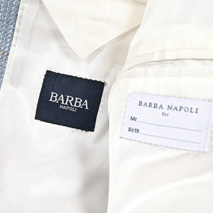 BARBA コットンシルク混ウール 2Bシングルテーラードジャケット Loro Piana ロロピアーナ製生地 (SUMMERTIME) / JACKET JIM2｜434189-48｜GUARDAROBA MILANO OFFICIAL STORE