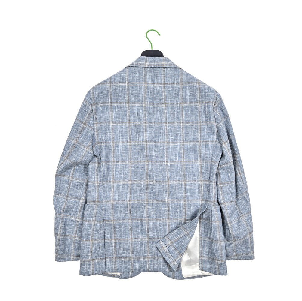 BARBA コットンシルク混ウール 2Bシングルテーラードジャケット Loro Piana ロロピアーナ製生地 (SUMMERTIME) / JACKET JIM2｜434189-48｜GUARDAROBA MILANO OFFICIAL STORE