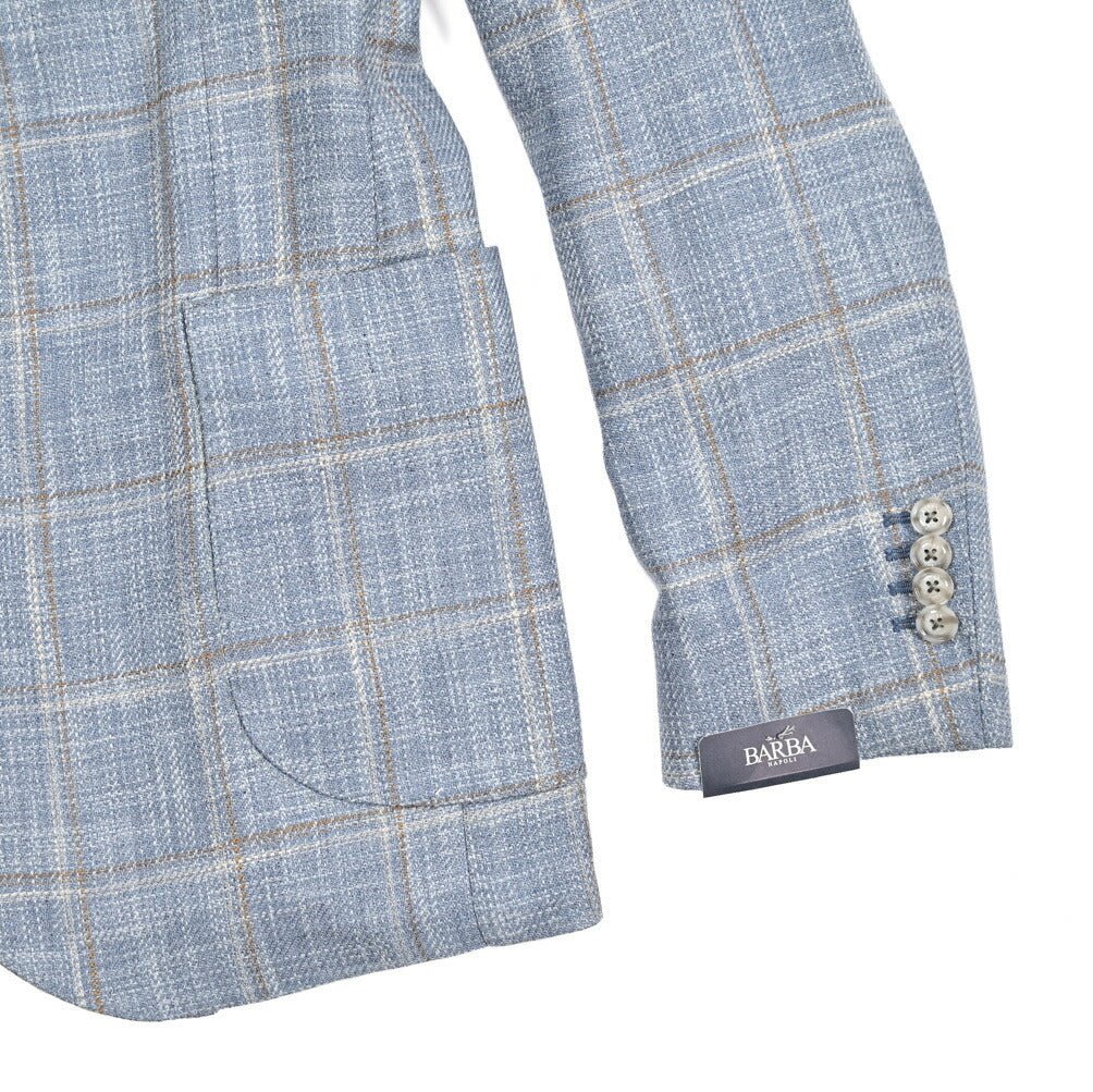 BARBA コットンシルク混ウール 2Bシングルテーラードジャケット Loro Piana ロロピアーナ製生地 (SUMMERTIME) / JACKET JIM2｜434189-48｜GUARDAROBA MILANO OFFICIAL STORE