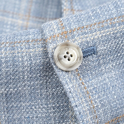 BARBA コットンシルク混ウール 2Bシングルテーラードジャケット Loro Piana ロロピアーナ製生地 (SUMMERTIME) / JACKET JIM2｜434189-48｜GUARDAROBA MILANO OFFICIAL STORE