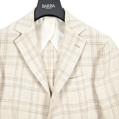 BARBA コットンシルク混ウール 2Bシングルテーラードジャケット Loro Piana ロロピアーナ製生地 (SUMMERTIME) / JACKET JIM2｜434233｜GUARDAROBA MILANO OFFICIAL STORE