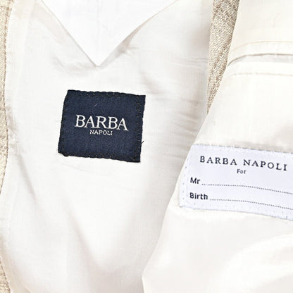 BARBA コットンシルク混ウール 2Bシングルテーラードジャケット Loro Piana ロロピアーナ製生地 (SUMMERTIME) / JACKET JIM2｜434233｜GUARDAROBA MILANO OFFICIAL STORE