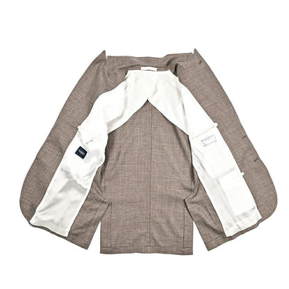 BARBA シルクリネン混ウール 2Bシングルテーラードジャケット Loro Piana ロロピアーナ製生地 (SUMMERTIME) / JACKET PL｜434097-48｜GUARDAROBA MILANO OFFICIAL STORE