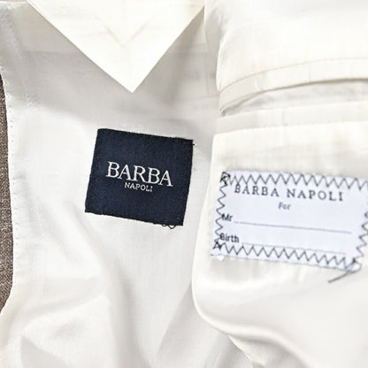 BARBA シルクリネン混ウール 2Bシングルテーラードジャケット Loro Piana ロロピアーナ製生地 (SUMMERTIME) / JACKET PL｜434097-48｜GUARDAROBA MILANO OFFICIAL STORE