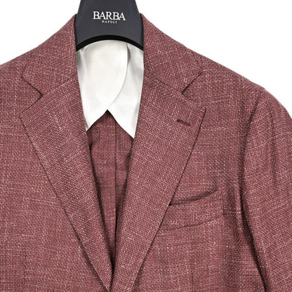 BARBA リネンシルク混ウール 2Bシングルテーラードジャケット Loro Piana ロロピアーナ製生地 (SUMMERTIME) / JCK ACTIVE MONO U｜434240｜GUARDAROBA MILANO OFFICIAL STORE