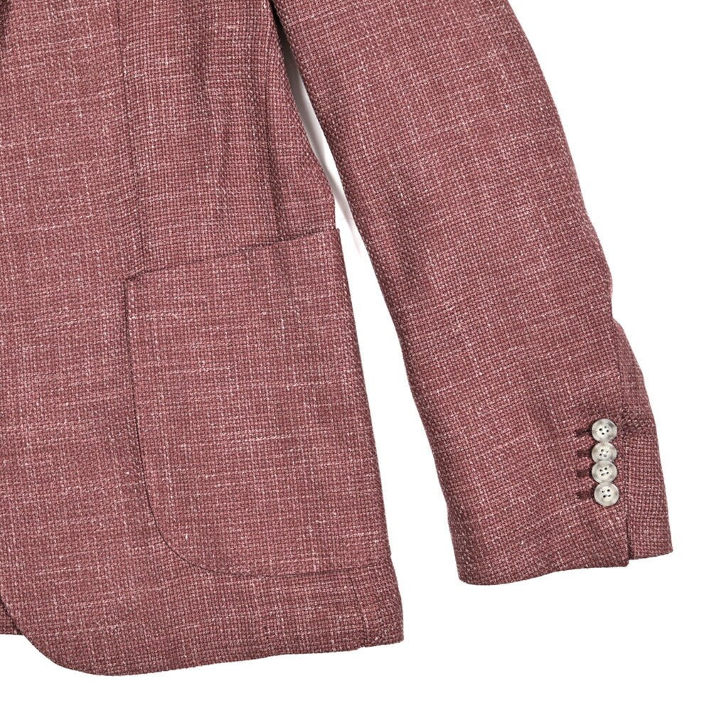 BARBA リネンシルク混ウール 2Bシングルテーラードジャケット Loro Piana ロロピアーナ製生地 (SUMMERTIME) / JCK ACTIVE MONO U｜434240｜GUARDAROBA MILANO OFFICIAL STORE