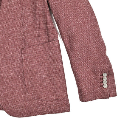 BARBA リネンシルク混ウール 2Bシングルテーラードジャケット Loro Piana ロロピアーナ製生地 (SUMMERTIME) / JCK ACTIVE MONO U｜434240｜GUARDAROBA MILANO OFFICIAL STORE