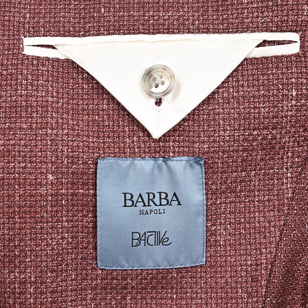 BARBA バルバ / JCK ACTIVE MONO U リネンシルク混ウール 2Bシングル