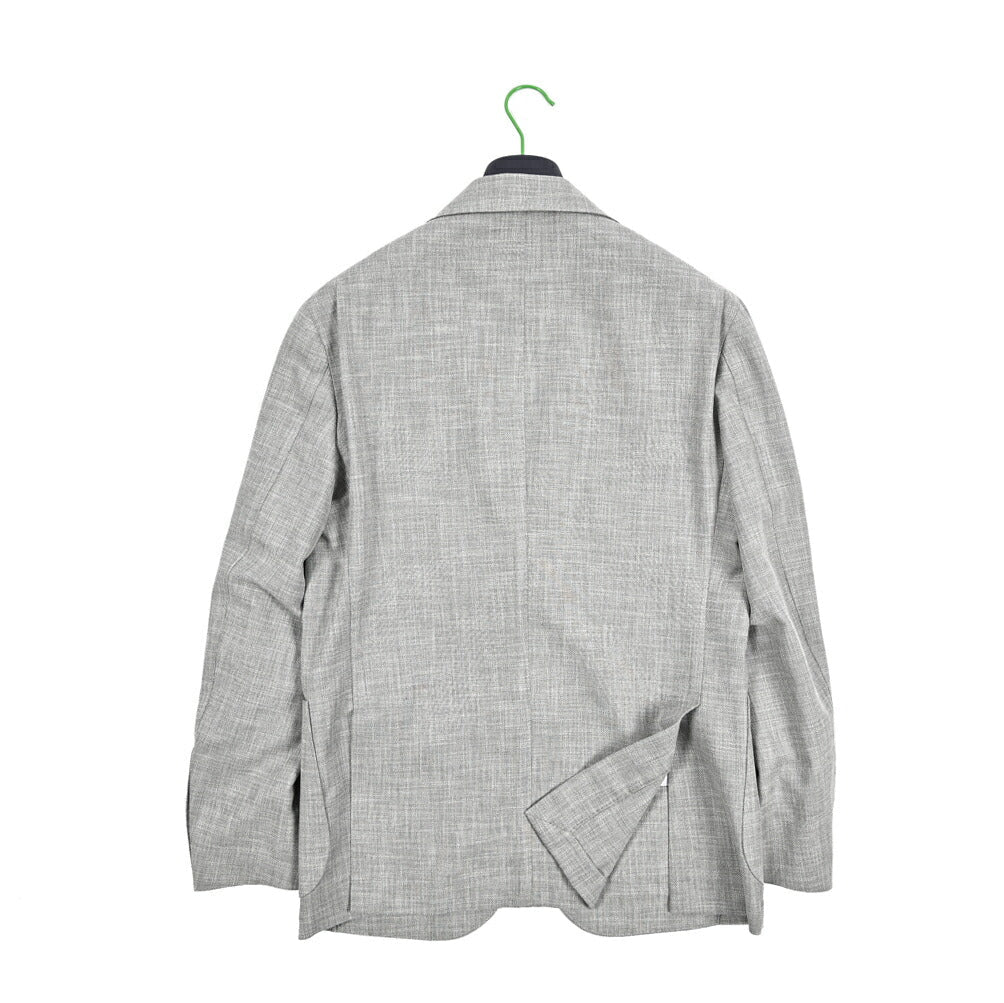 BARBA ウール混コットン 段返り3Bシングルテーラードジャケット / JACKET JIMMY｜434130-48｜GUARDAROBA MILANO OFFICIAL STORE