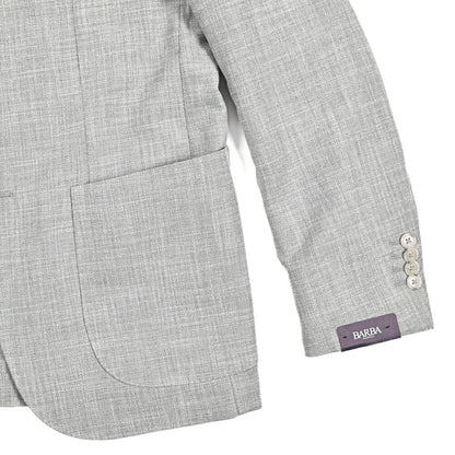 BARBA ウール混コットン 段返り3Bシングルテーラードジャケット / JACKET JIMMY｜434130-48｜GUARDAROBA MILANO OFFICIAL STORE