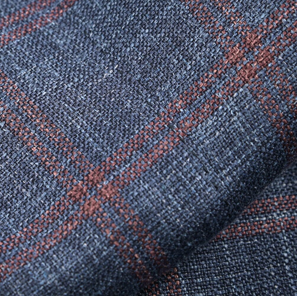 BARBA シルクリネン混ウール 段返り3Bシングルテーラードジャケット / JACKET JIMMY｜434165-48｜GUARDAROBA MILANO OFFICIAL STORE