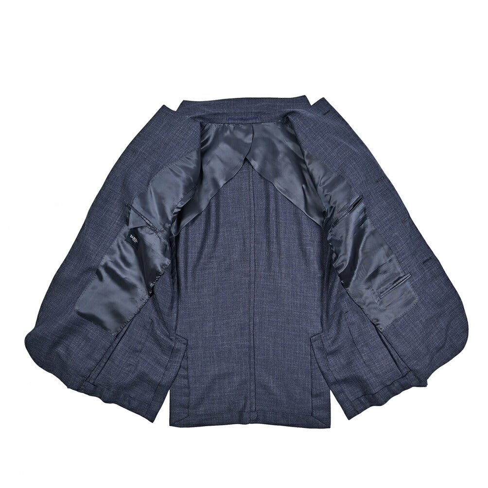 SALE｜BARBA バルバ / JACKET JIMMY シルクリネン混ウール 段返り3B