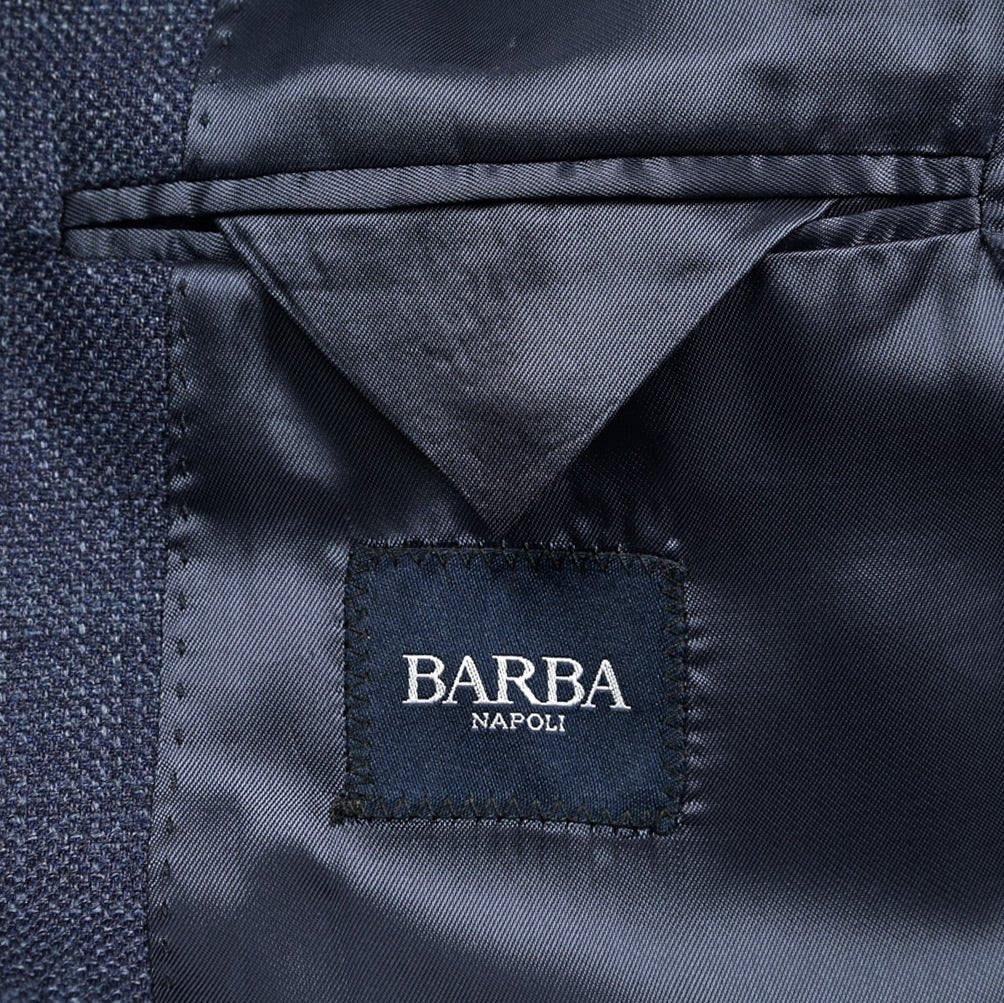 SALE｜BARBA バルバ / JACKET JIMMY シルクリネン混ウール 段返り3B