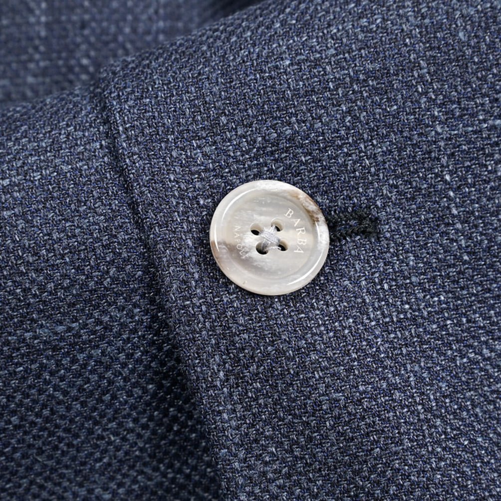 SALE｜BARBA バルバ / JACKET JIMMY シルクリネン混ウール 段返り3B