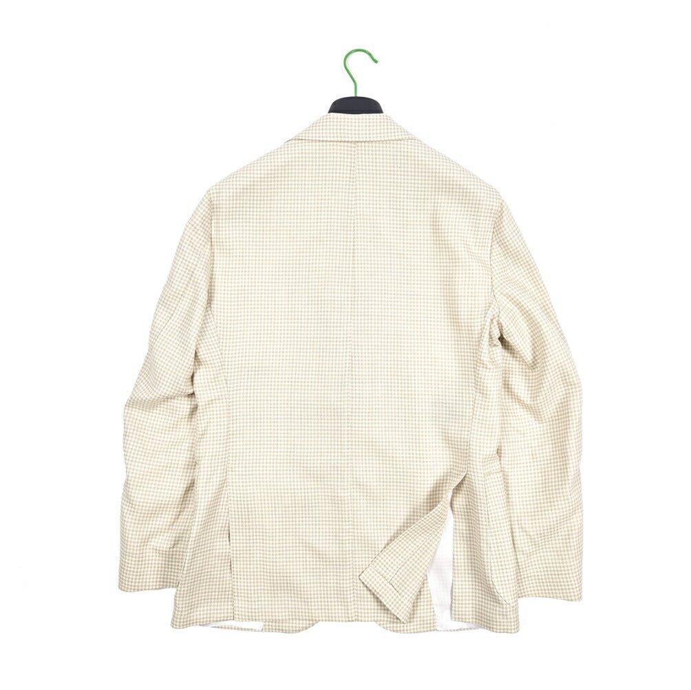 BARBA シルクリネン混ウール 段返り3Bシングルテーラードジャケット / JACKET JIMMY｜434182-48｜GUARDAROBA MILANO OFFICIAL STORE