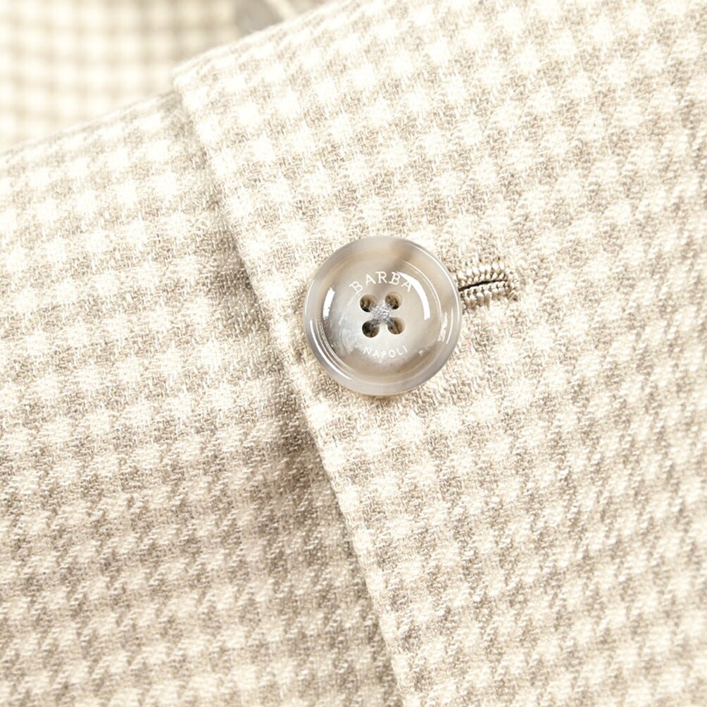 BARBA シルクリネン混ウール 段返り3Bシングルテーラードジャケット / JACKET JIMMY｜434182-48｜GUARDAROBA MILANO OFFICIAL STORE