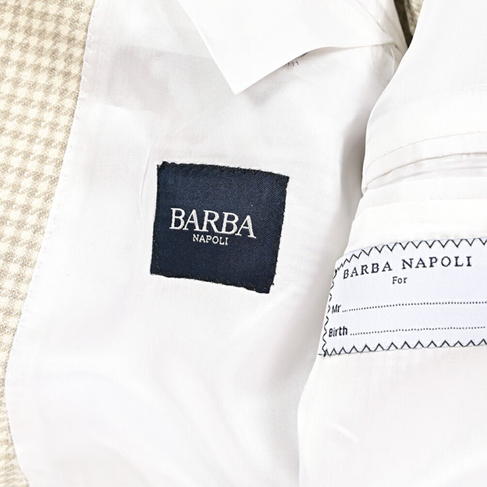 BARBA シルクリネン混ウール 段返り3Bシングルテーラードジャケット / JACKET JIMMY｜434182-48｜GUARDAROBA MILANO OFFICIAL STORE
