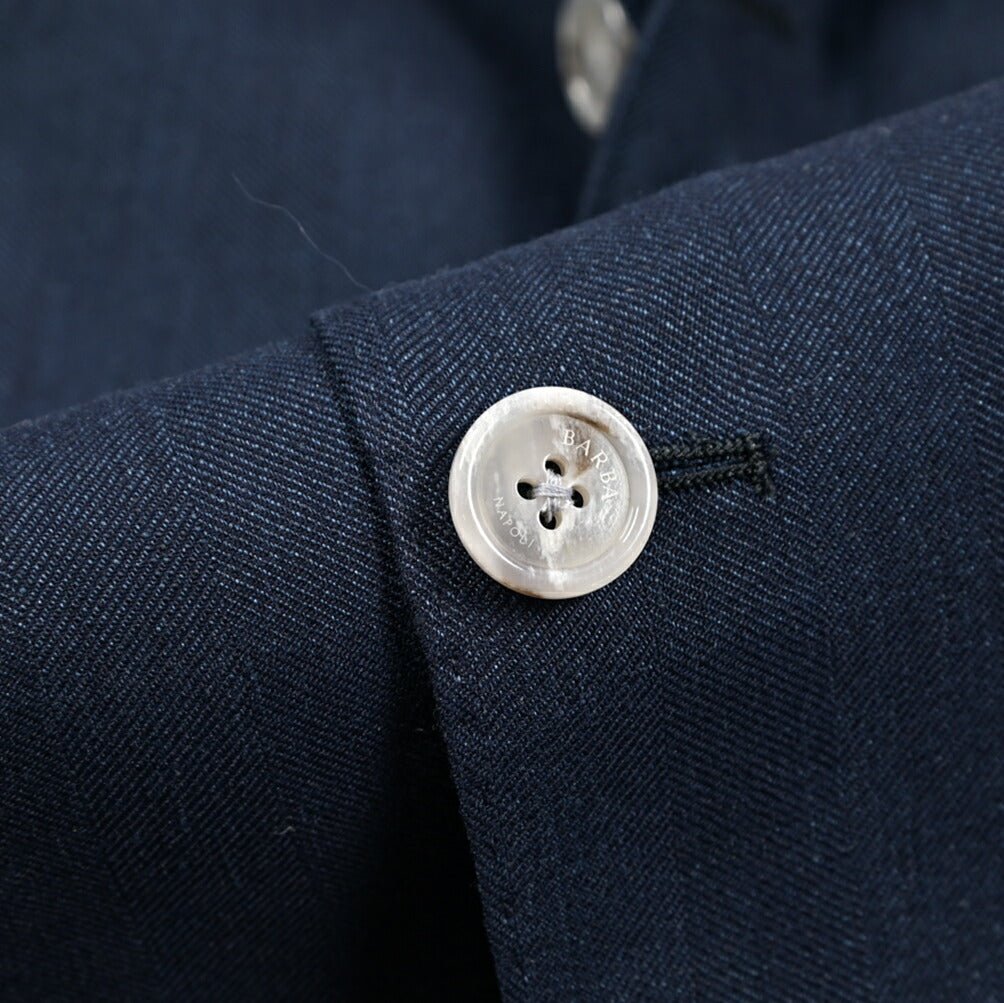 BARBA ウール混リネン 段返り3Bシングルテーラードジャケット / JACKET JIMMY｜434195-48｜GUARDAROBA MILANO OFFICIAL STORE