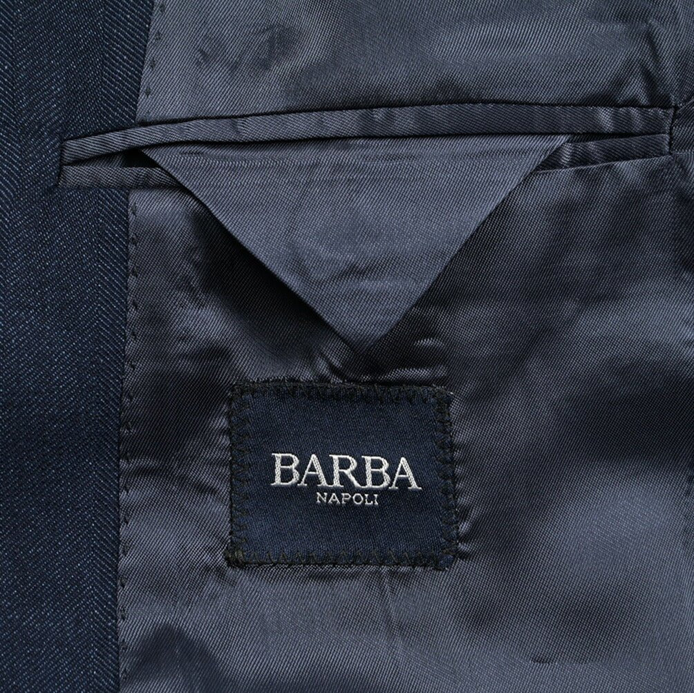 BARBA ウール混リネン 段返り3Bシングルテーラードジャケット / JACKET JIMMY｜434195-48｜GUARDAROBA MILANO OFFICIAL STORE