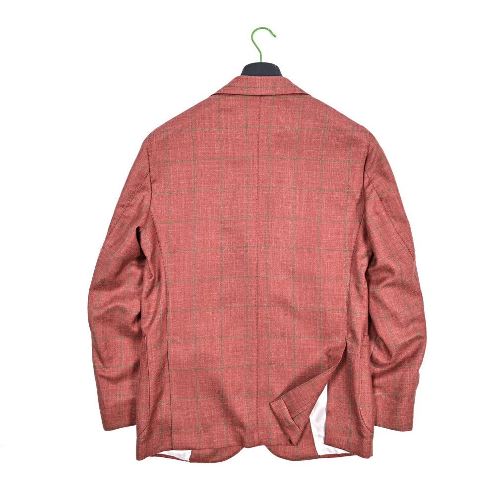 BARBA リネン混ヴァージンウール 段返り3Bシングルテーラードジャケット / JACKET JIMMY｜434211-48｜GUARDAROBA MILANO OFFICIAL STORE